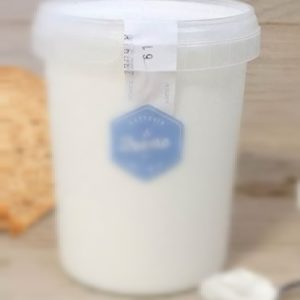 Yogurt bianco nostra produzione 500 gr.